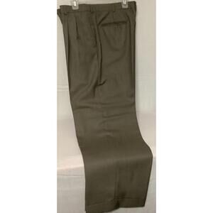 Perry Ellis America Men's Dress Pants Olive Green